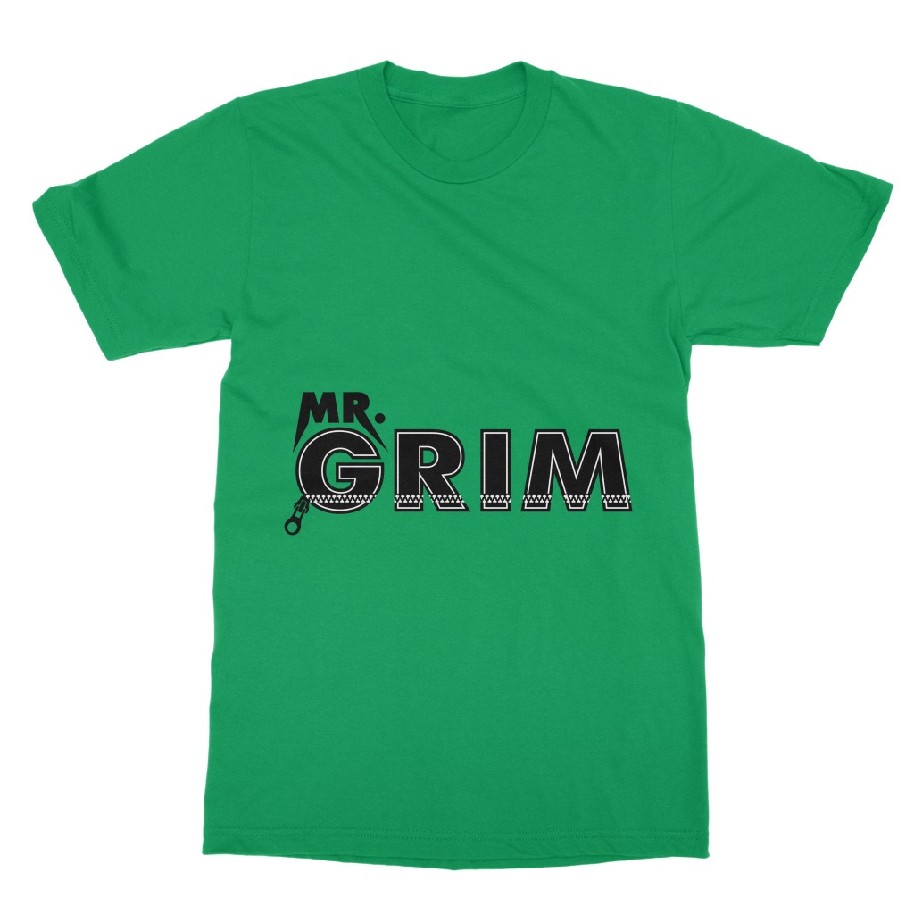 MR. Grim "Zipped Up" Tee Shirt Dress