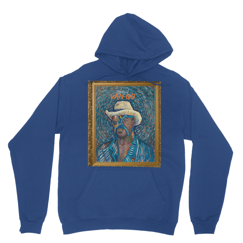 "Self Portrait" - Aerial Van Go (USA) Pullover Hoodie