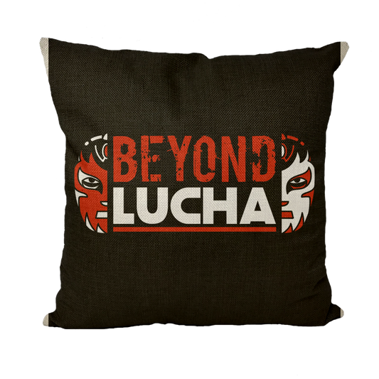 Beyond Lucha Throw Pillow