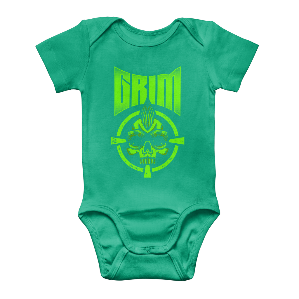 Mr. Grim "Target" Baby Onesie