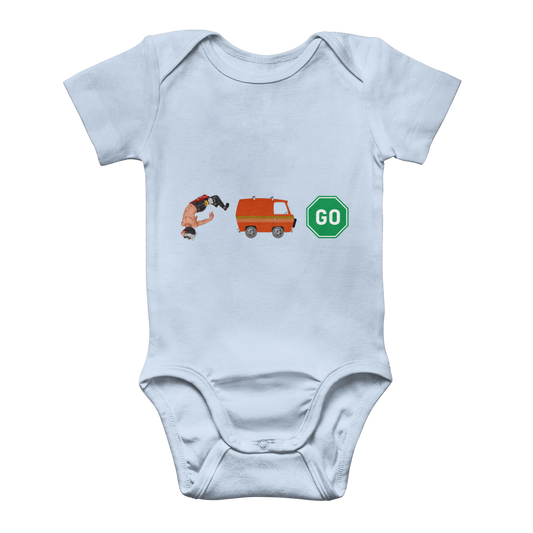 "You Can't Stop" Aerial Van Go - USA Baby Onesie