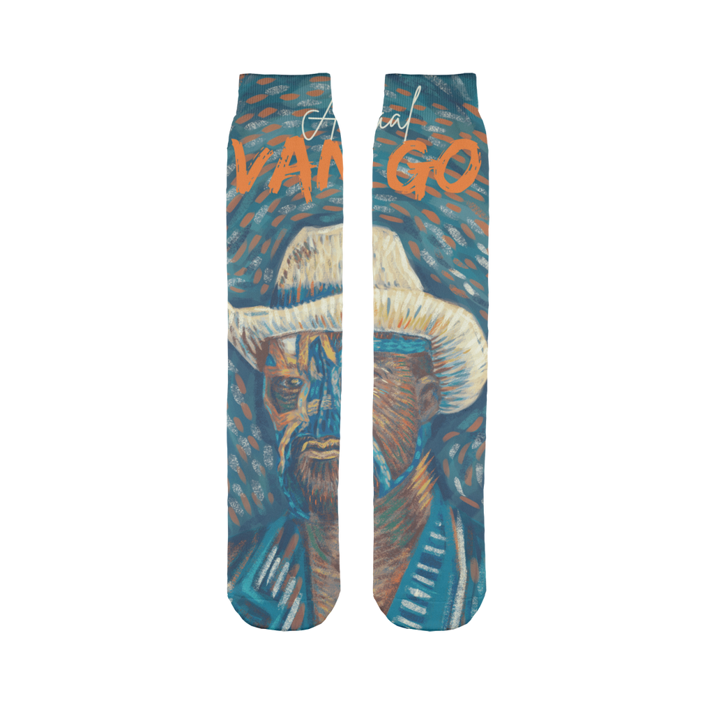 "Self Portrait" - Aerial Van Go (USA) Tube Socks