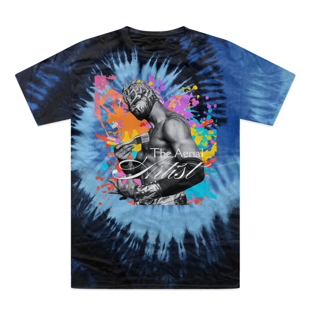 "THE Artist" - Aerial Van Go Tie-Dye T-Shirt