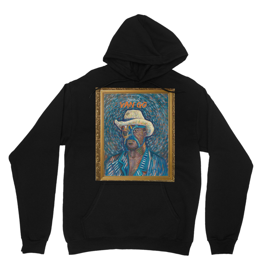 "Self Portrait" - Aerial Van Go (USA) Pullover Hoodie