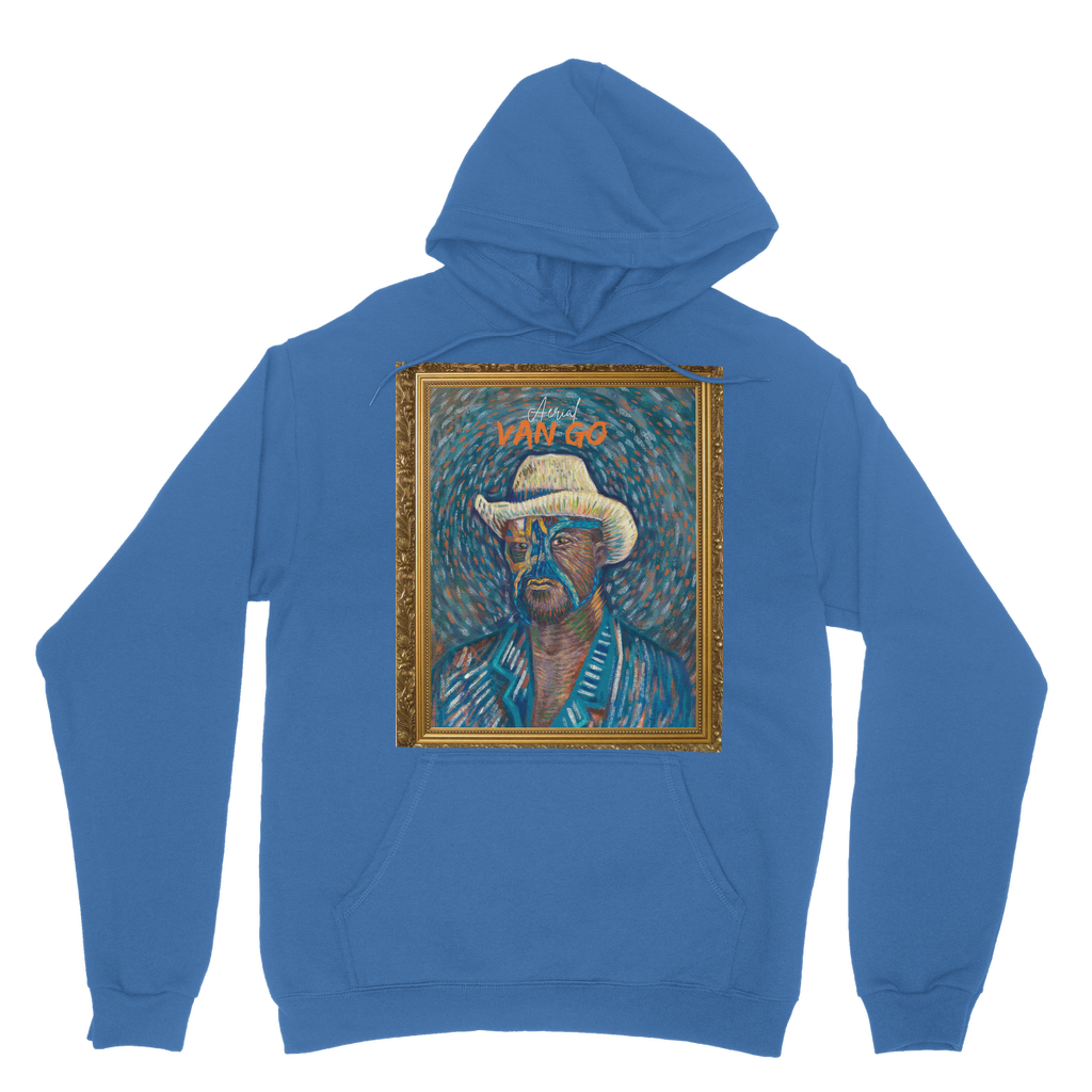 "Self Portrait" - Aerial Van Go (USA) Pullover Hoodie