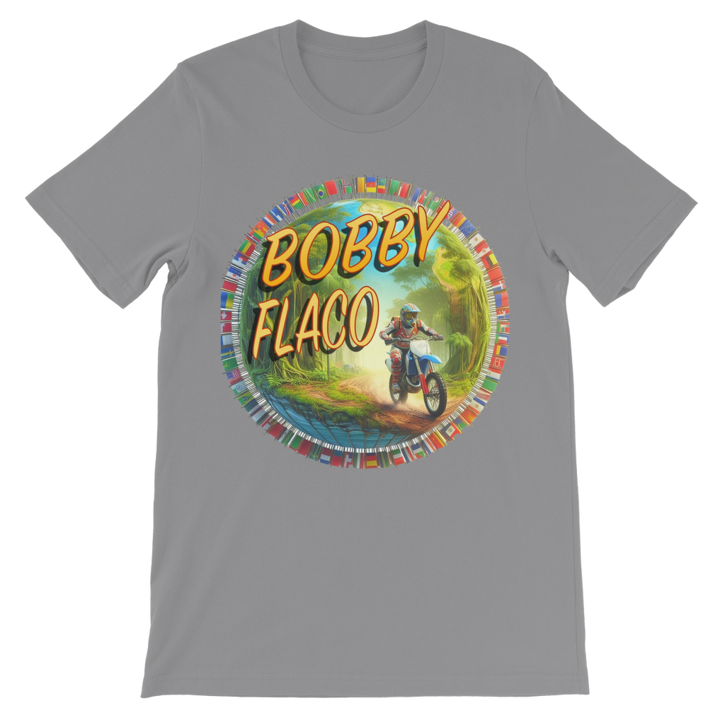 "Bike the World" Bobby Flaco - USaA Youthwear Tee