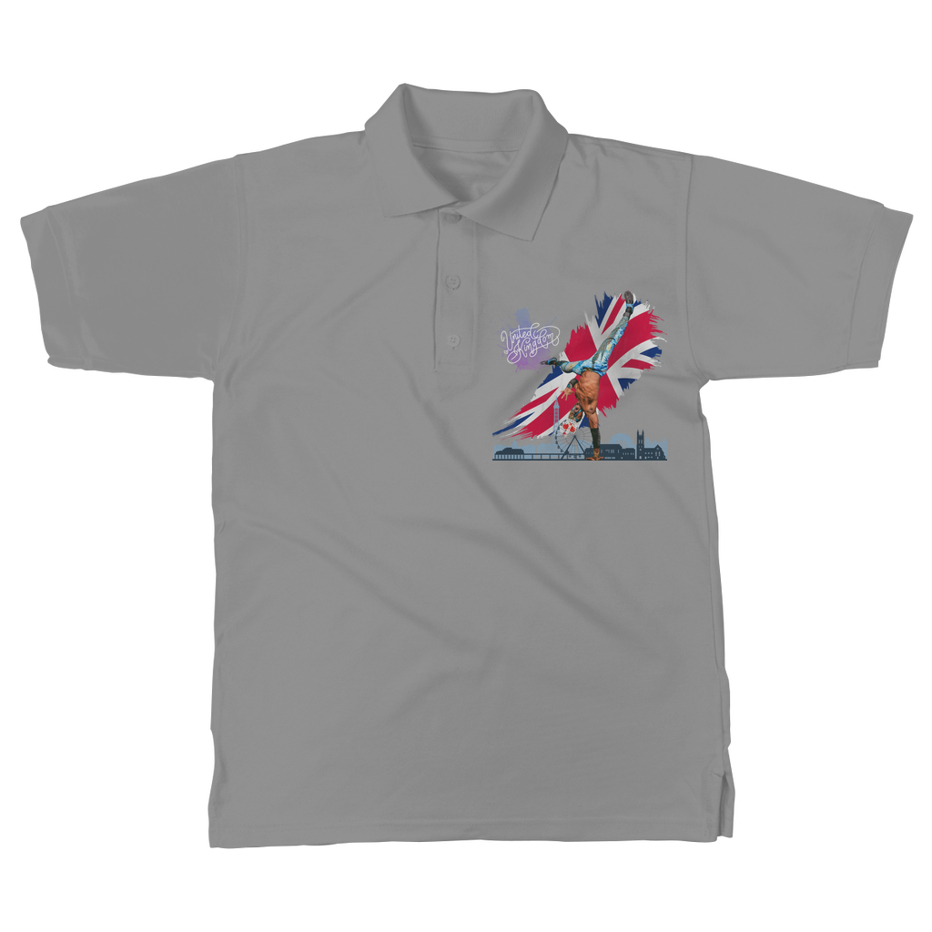 "Van Go to UK" - Aerial Van Go Unisex Adult Polo Shirt