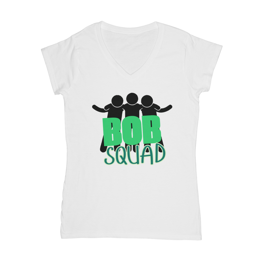 "Bob Squad" - Bobby Flaco -USA Women's Wear V-Neck T-Shirt