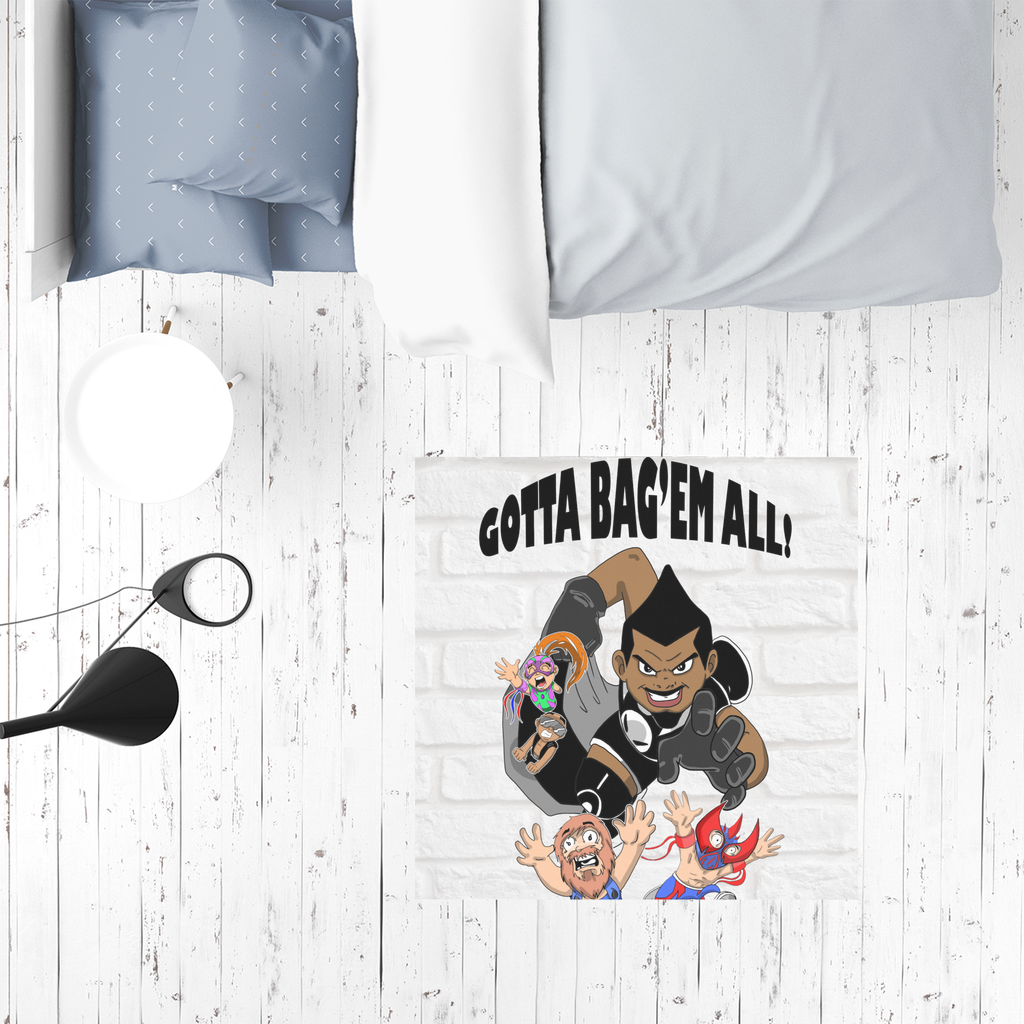 MR. Grim "Gotta Bag Em All" Decorative Floor Mat