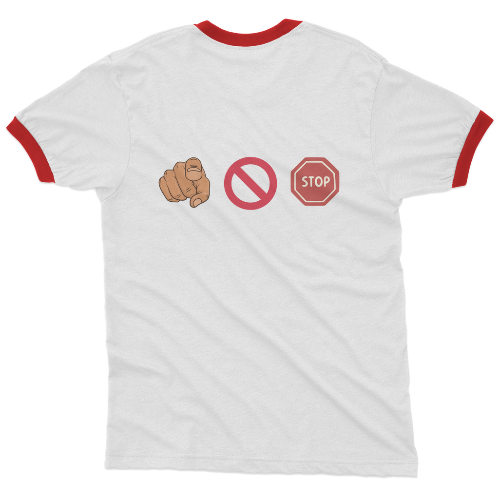 "You Can't Stop" Aerial Van Go - USA Ringer Tee