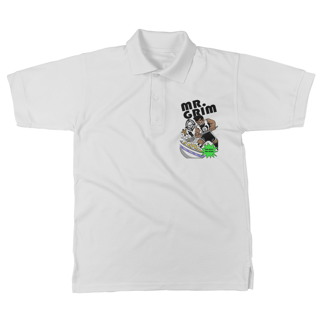 MR. Grim "Special Cereal" (USA) Unisex Adult Polo Shirt