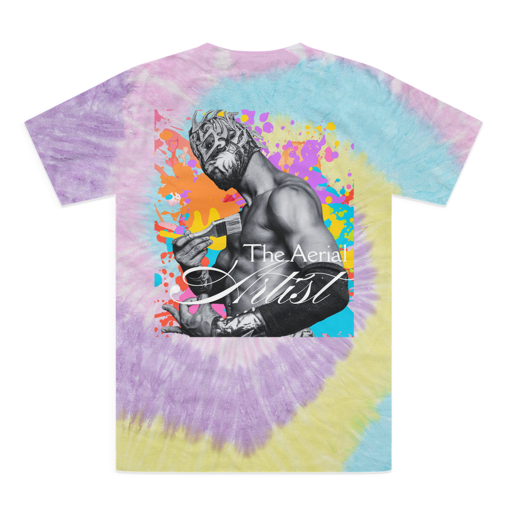 "THE Artist" - Aerial Van Go Tie-Dye T-Shirt