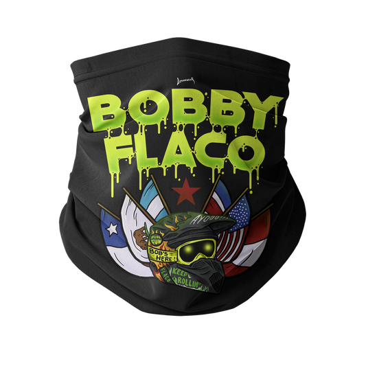 Bobby Flaco (USA) "World Tour" Neck Gaiter