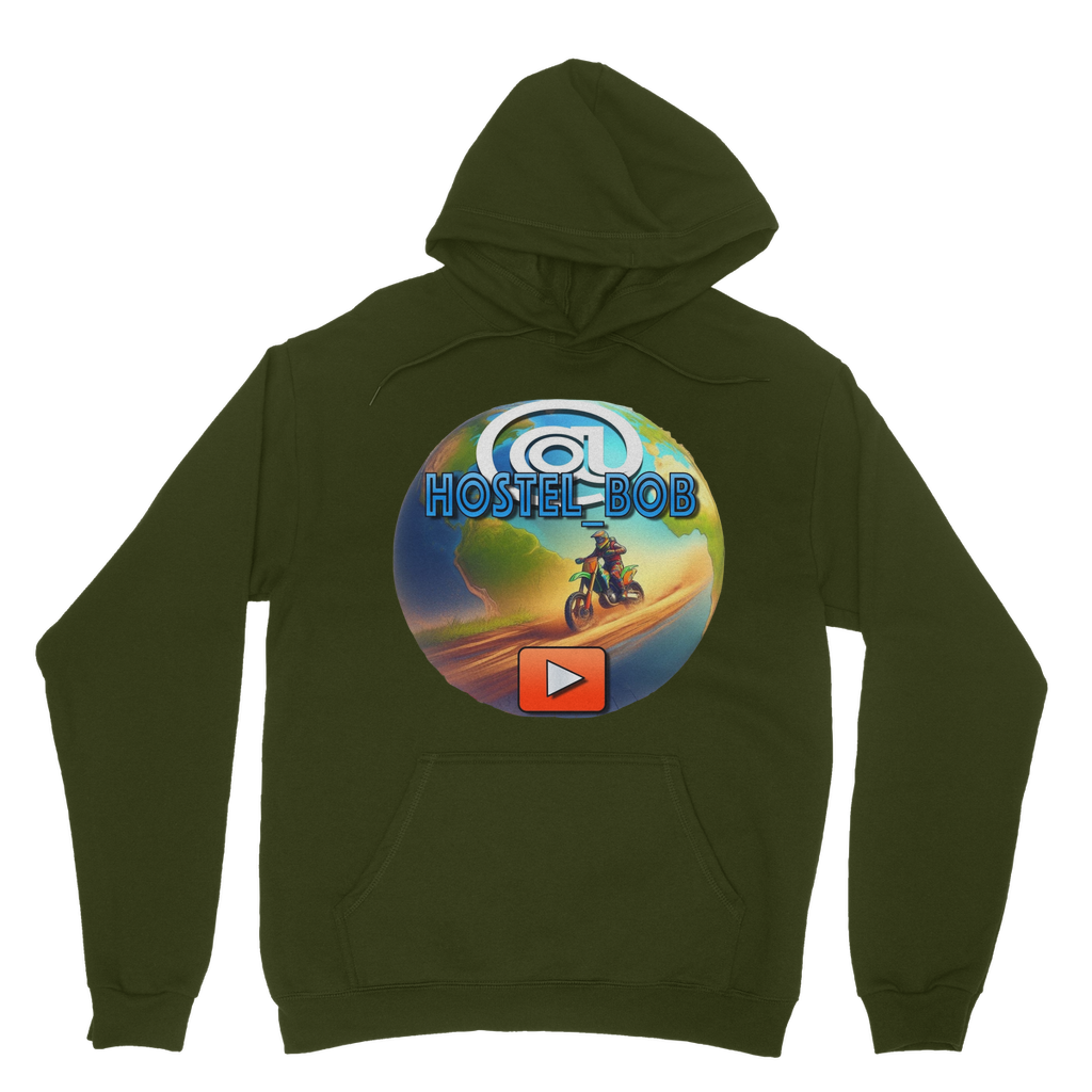 "Hostel Bob" - Bobby Flaco - USA Pullover Hoodie