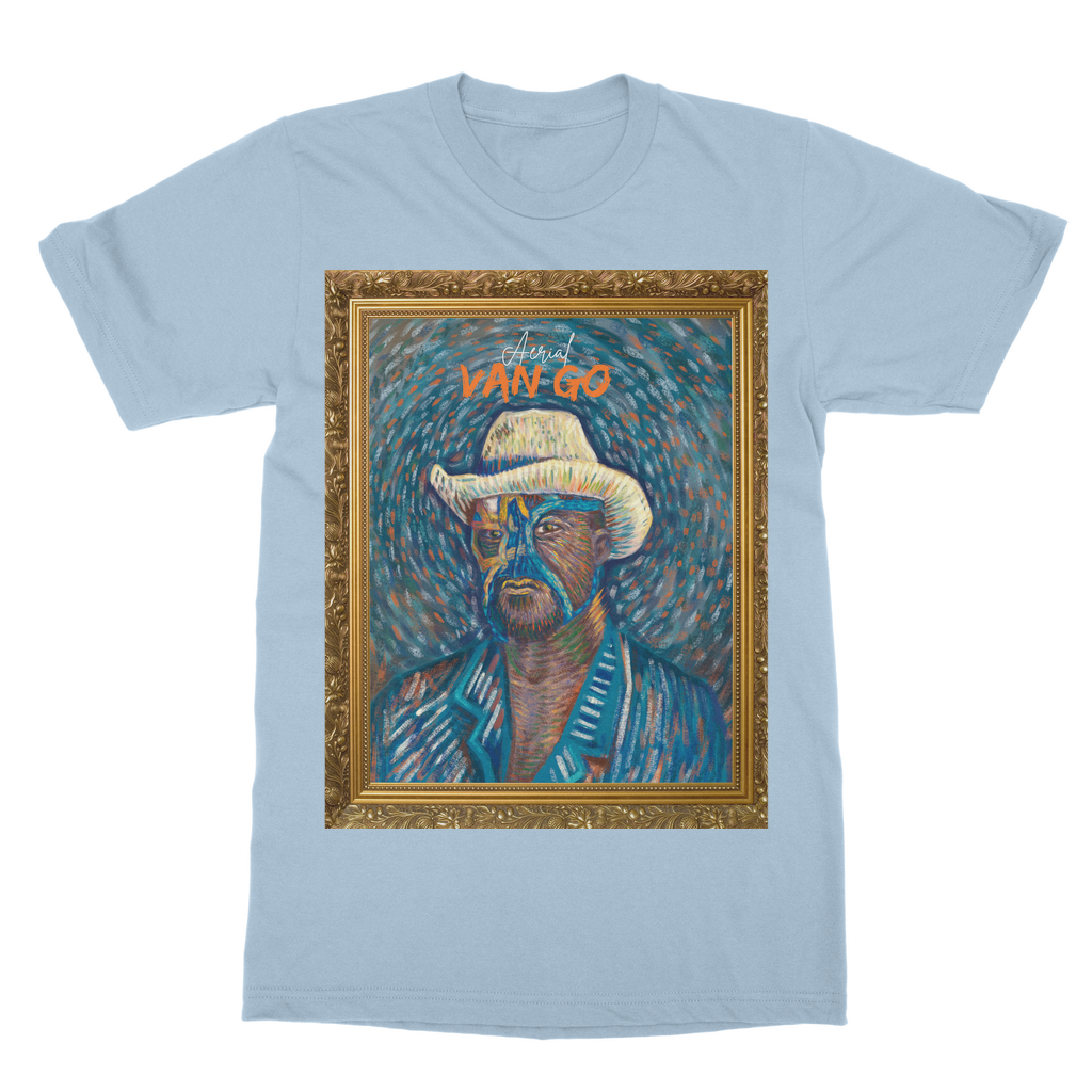 "Self Portrait" - Aerial Van Go (USA) Tee Shirt Dress