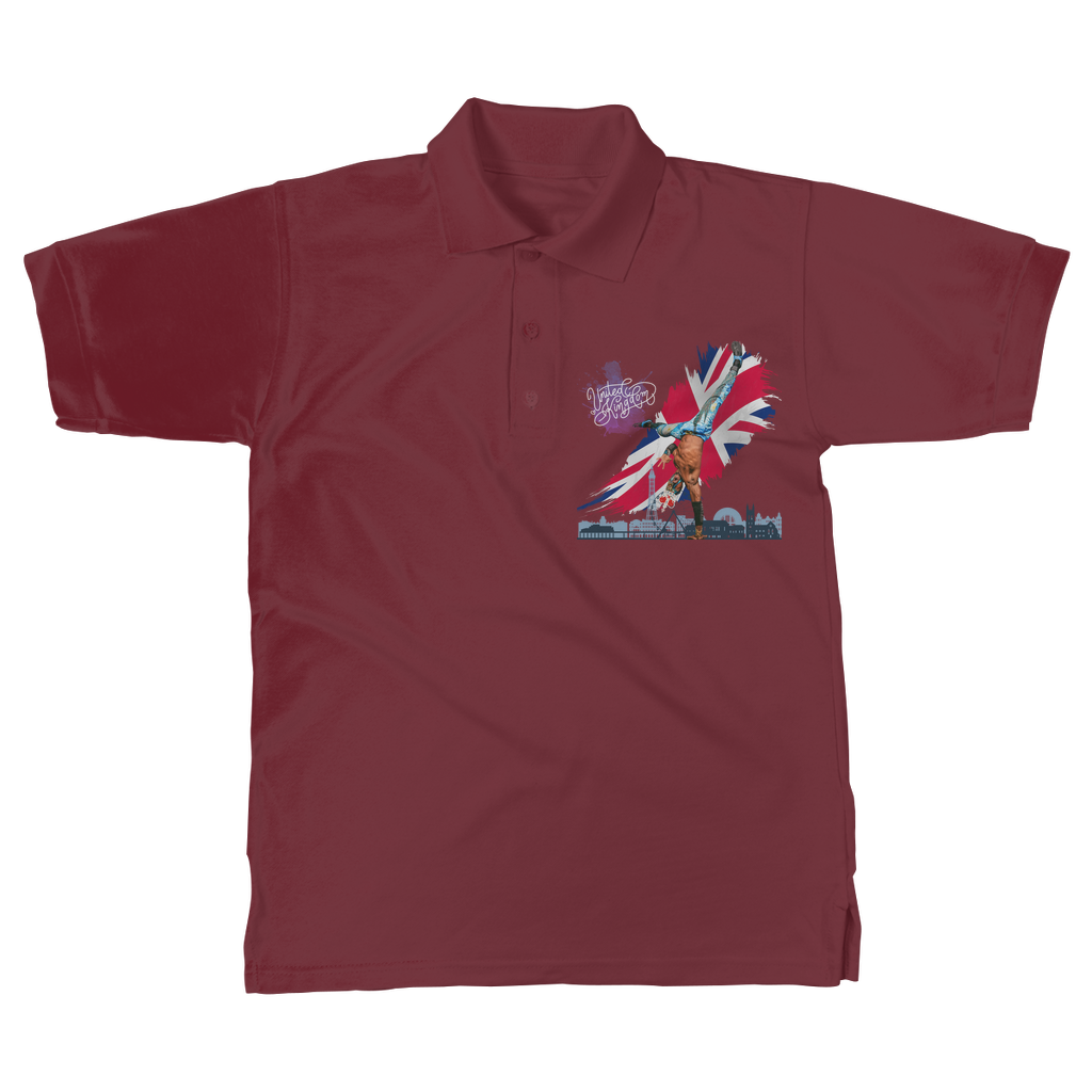 "Van Go to UK" - Aerial Van Go Unisex Adult Polo Shirt
