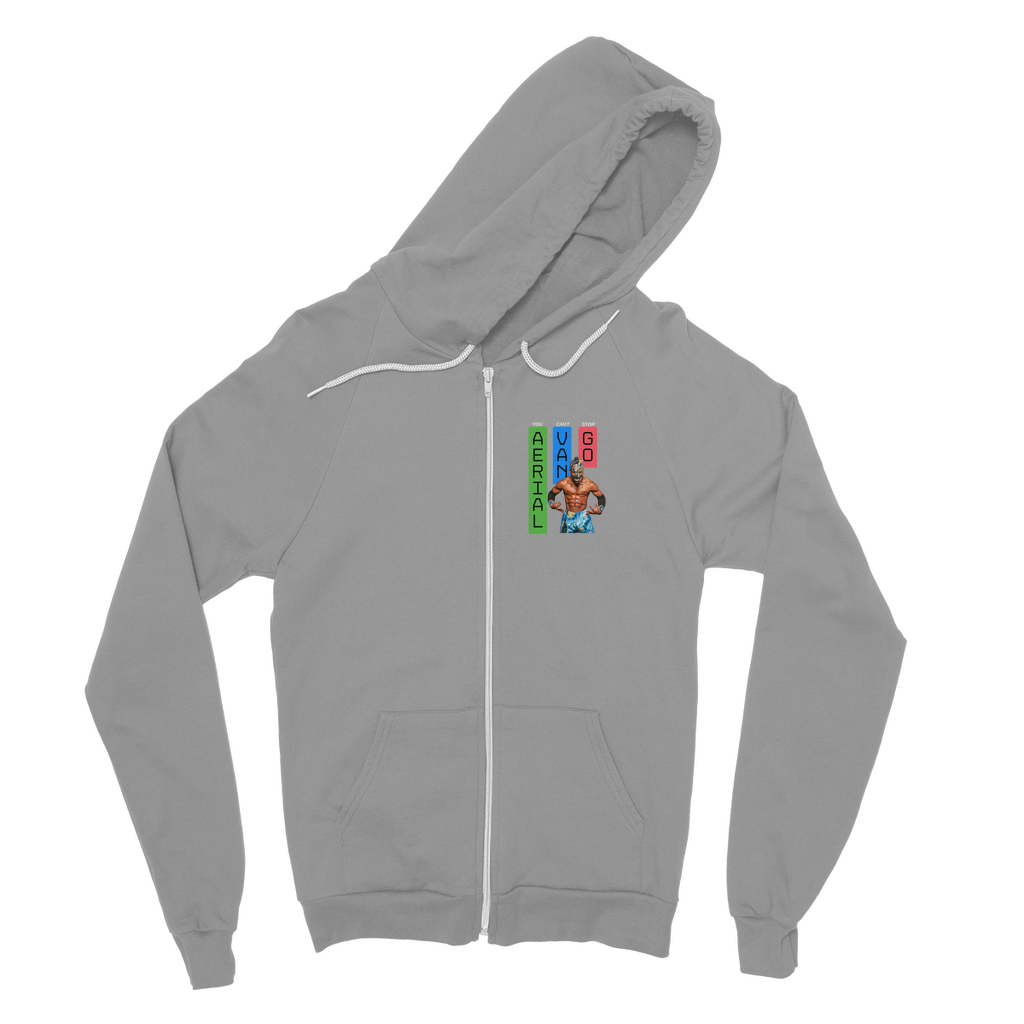 "Bars" -Aerial Van Go" Zip Hoodie