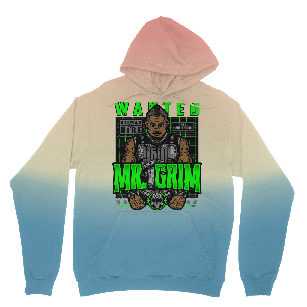 MR. Grim "Wanted" Tie Dye Hoodie