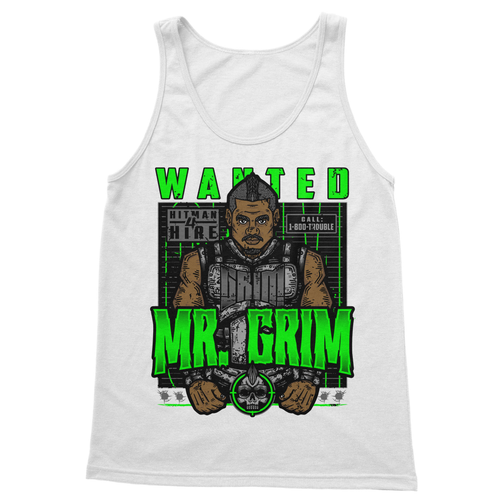MR. Grim "Wanted" Classic Vest Top