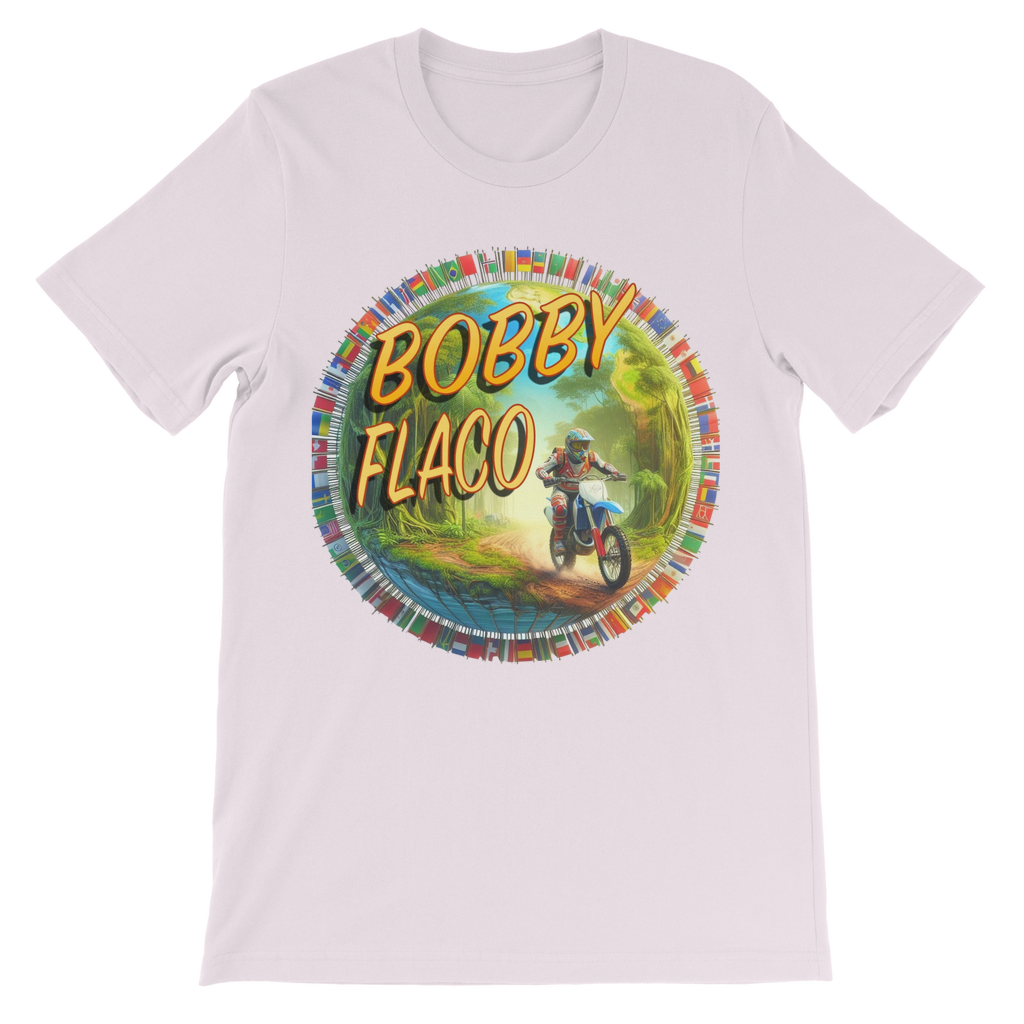 "Bike the World" Bobby Flaco - USaA Youthwear Tee
