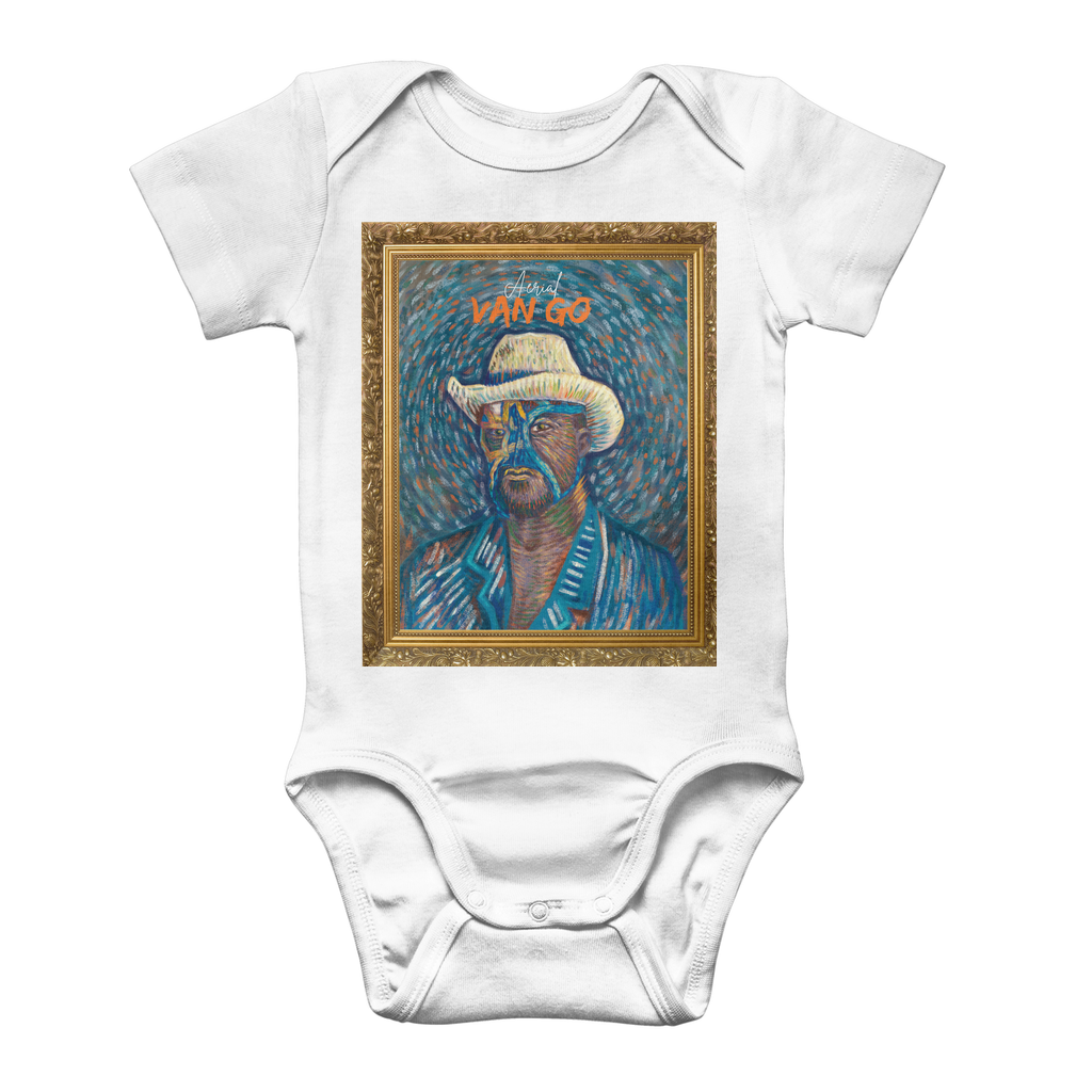 "Self Portrait" - Aerial Van Go (USA) Baby Onesie