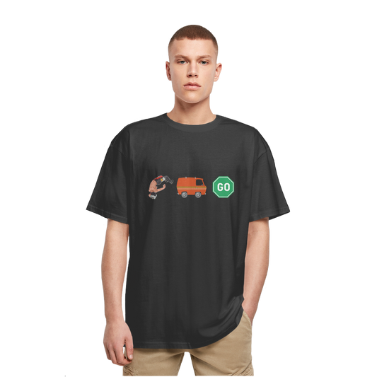 "You Can't Stop" Aerial Van Go - USA Heavy Oversized T-Shirt