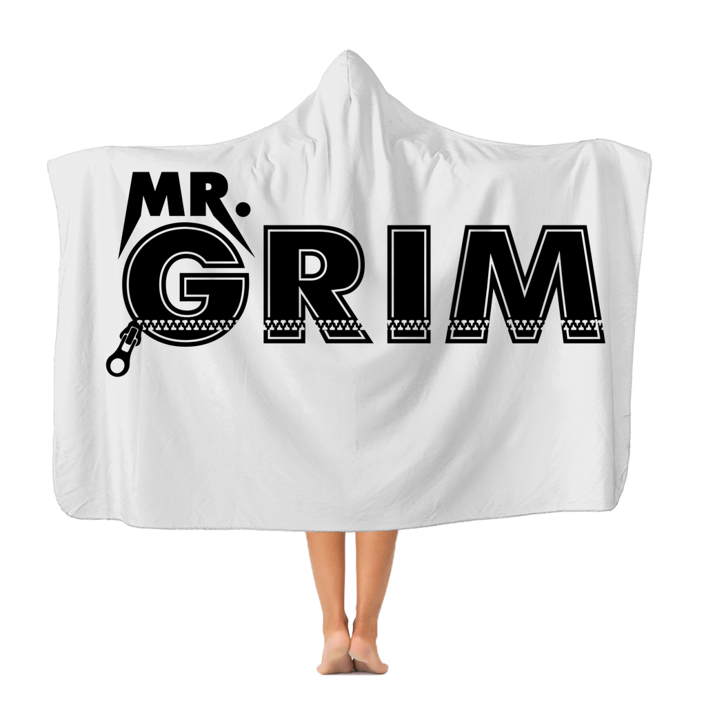 MR. Grim "Zipped Up" Hooded Blanket