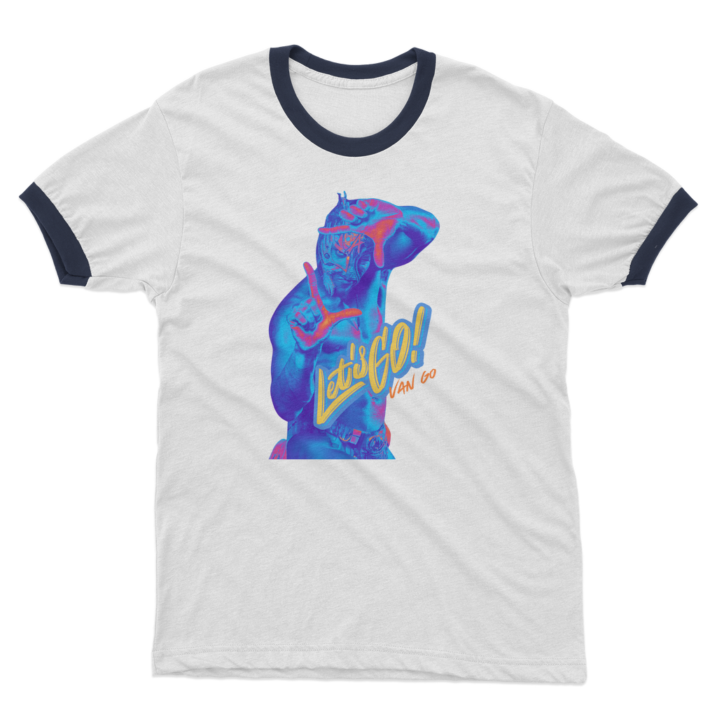 "Let's Go Van Go - Aerial Van Go Ringer Tee