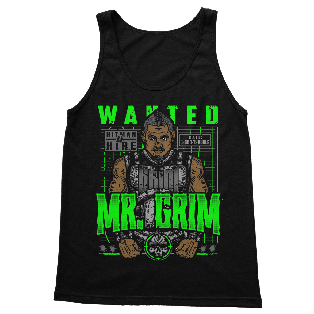 MR. Grim "Wanted" Classic Vest Top
