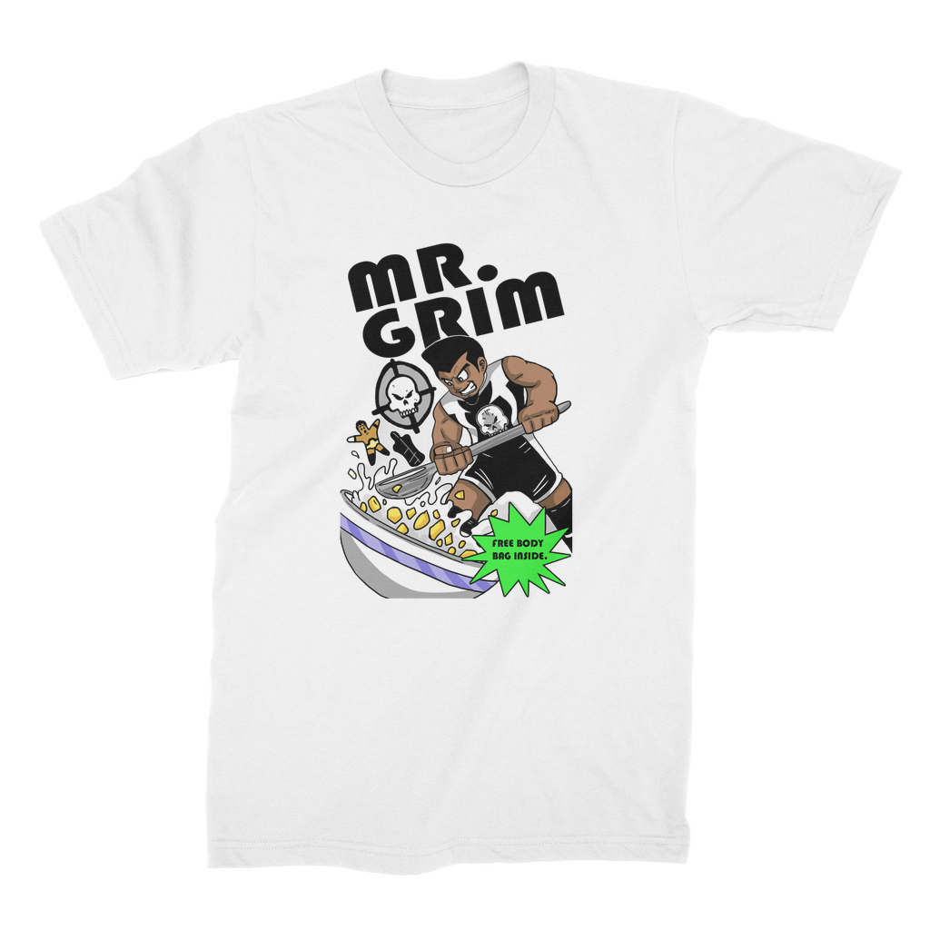 MR. Grim "Special Cereal" (USA) Premium Jersey Adult T-Shirt