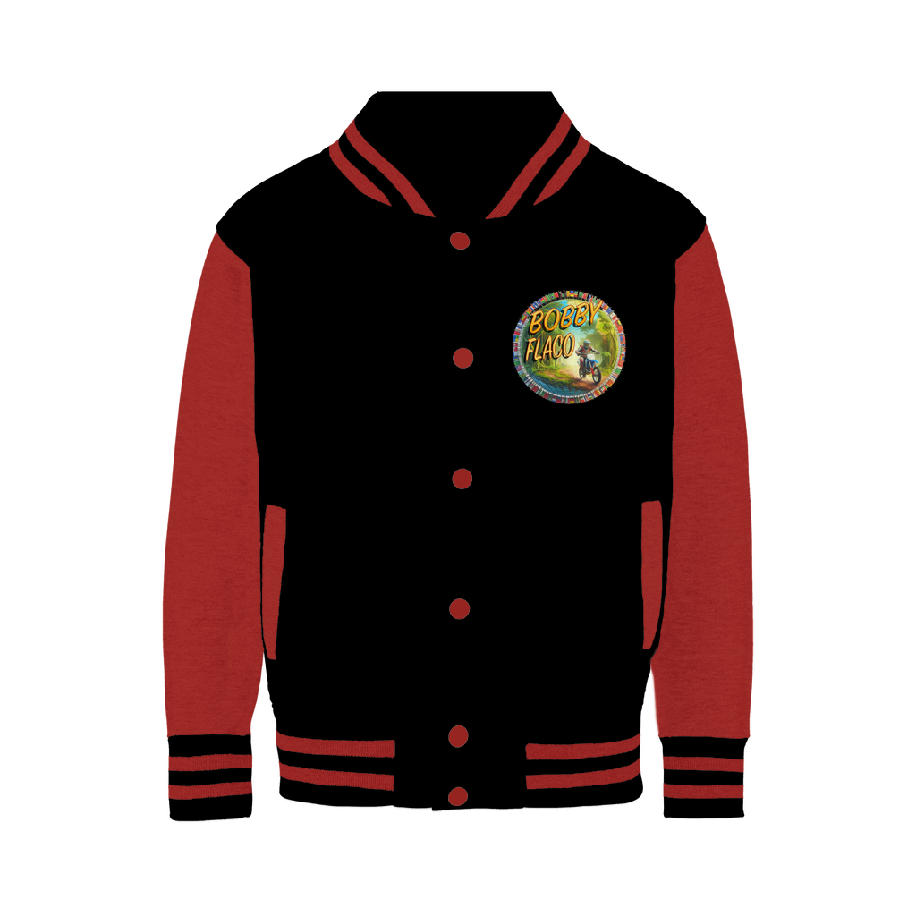 "Bike the World" Bobby Flaco - USaA Varsity Jacket
