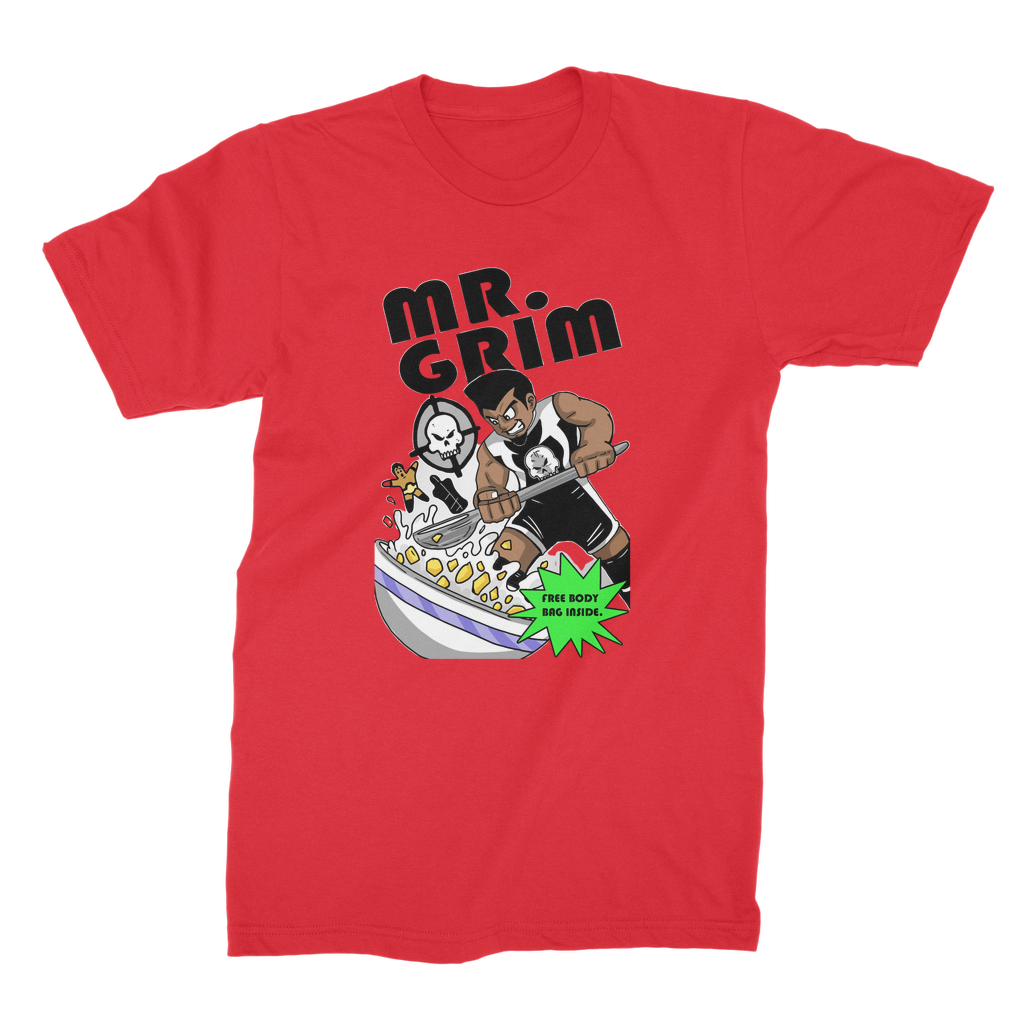 MR. Grim "Special Cereal" (USA) Premium Jersey Adult T-Shirt