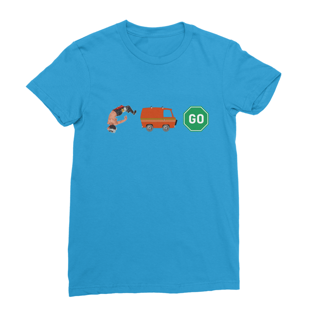 "You Can't Stop" Aerial Van Go - USA Women's Wear T-Shirt