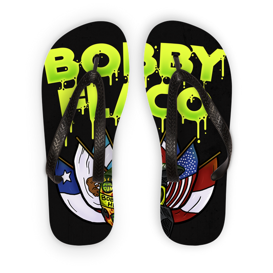 Bobby Flaco (USA) "World Tour" Youthwear Flip Flops