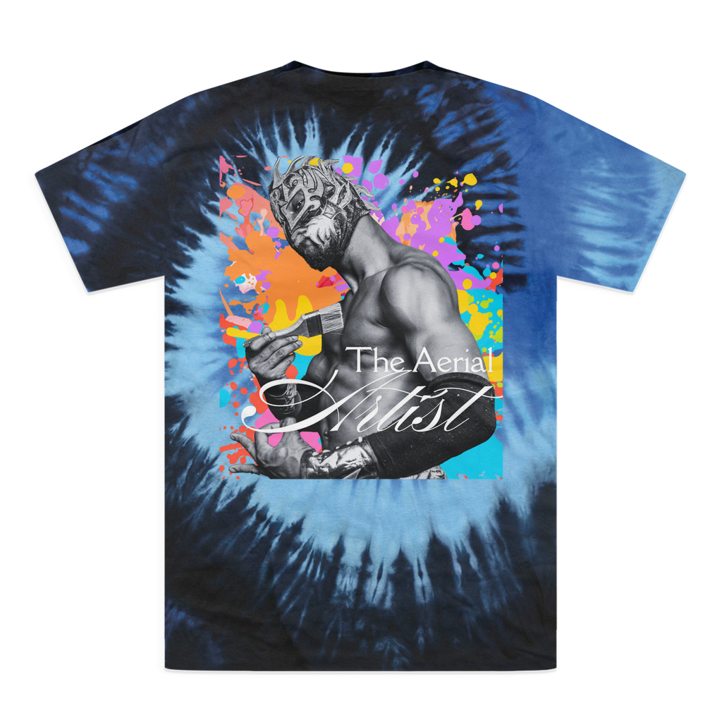 "THE Artist" - Aerial Van Go Tie-Dye T-Shirt
