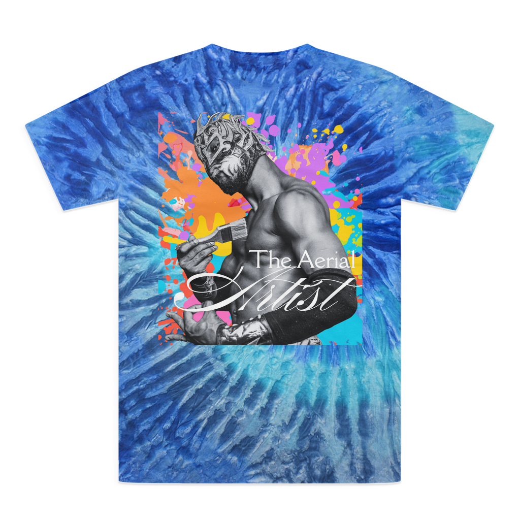 "THE Artist" - Aerial Van Go Tie-Dye T-Shirt
