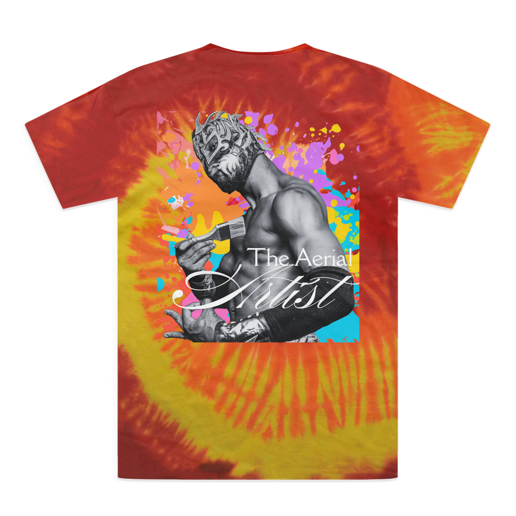 "THE Artist" - Aerial Van Go Tie-Dye T-Shirt