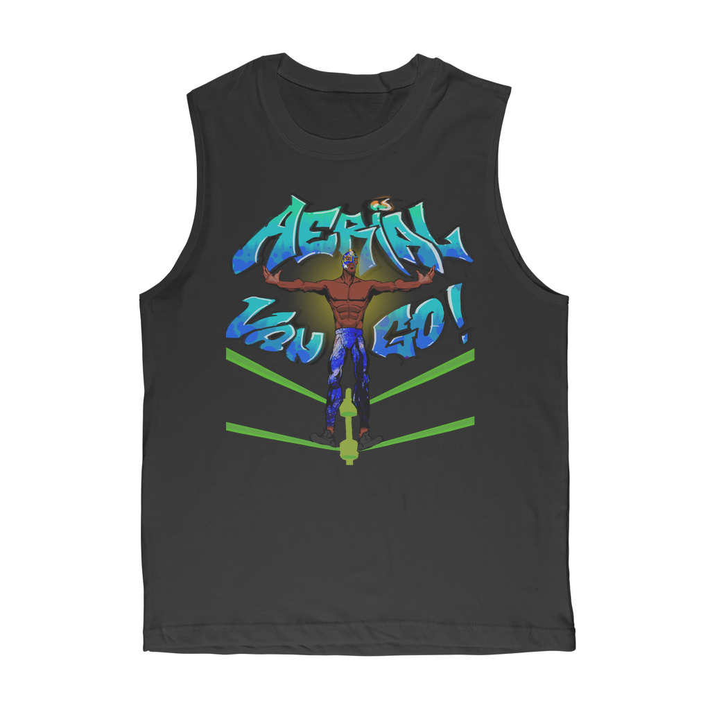 "Art Redeemer" - Aerial Van Go (USA) Premium Adult Muscle TankTop