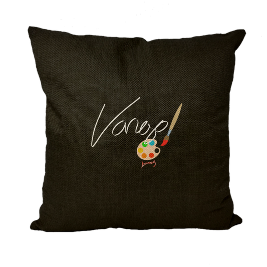 Aerial Van Go (USA) "Siggy" Throw Pillow