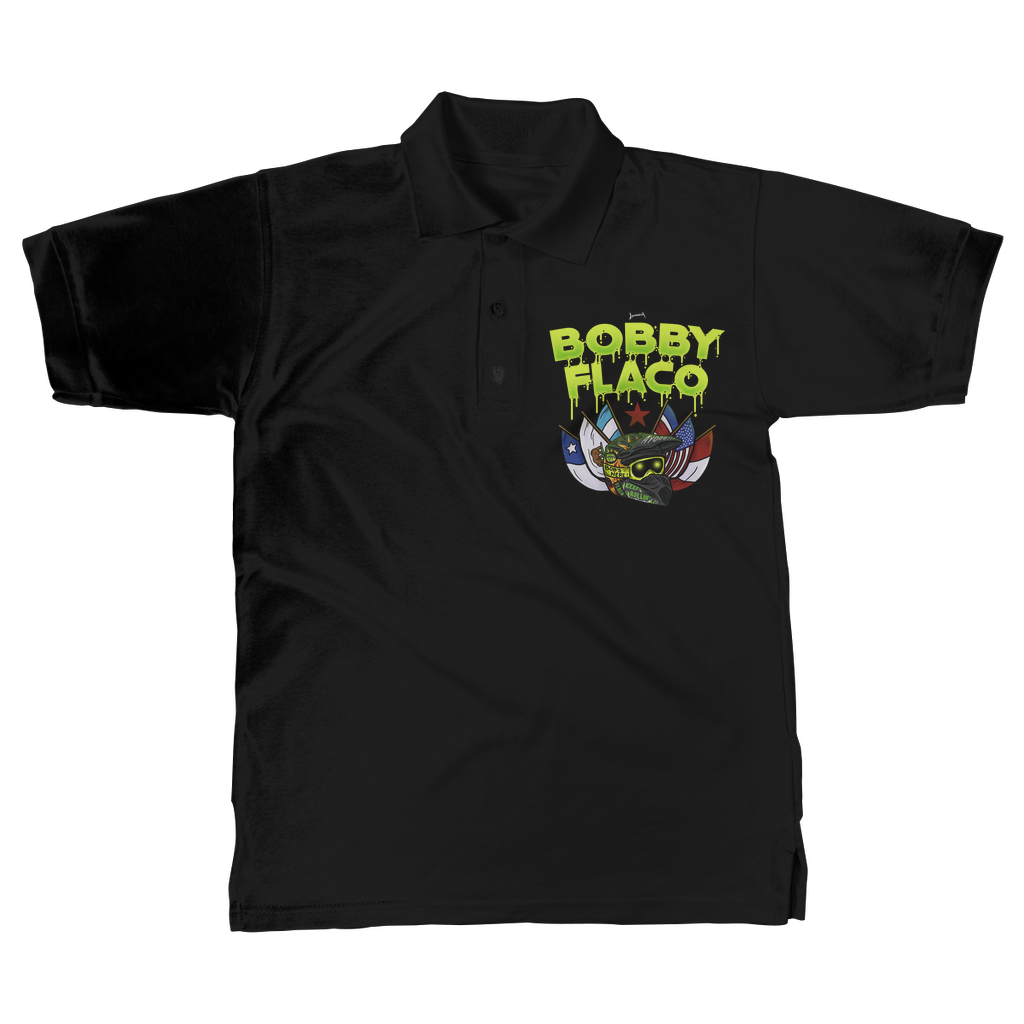 Bobby Flaco (USA) "World Tour" Unisex Adult Polo Shirt