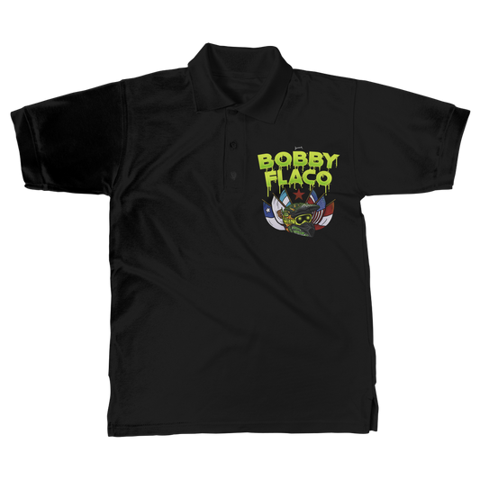 Bobby Flaco (USA) "World Tour" Unisex Adult Polo Shirt