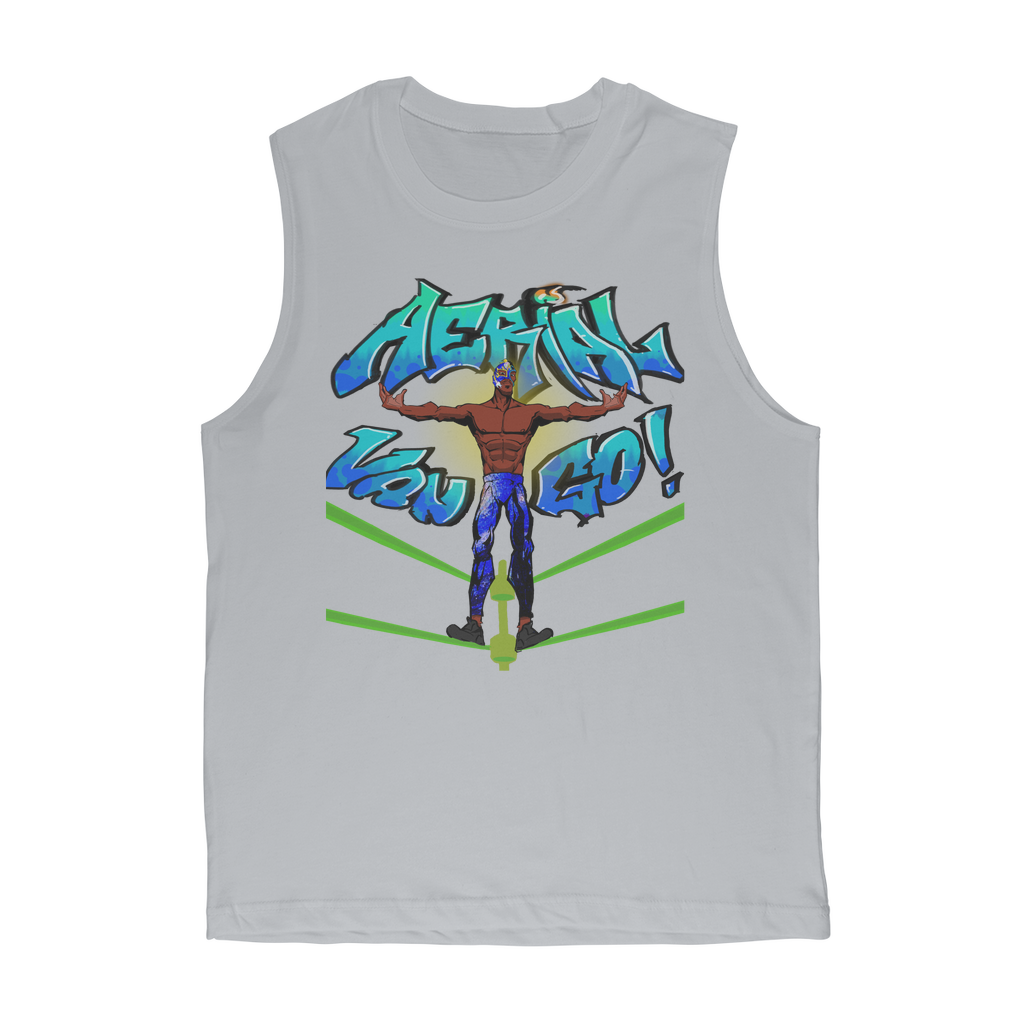 "Art Redeemer" - Aerial Van Go (USA) Premium Adult Muscle TankTop