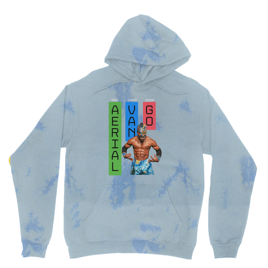 "Bars" -Aerial Van Go" Tie Dye Hoodie