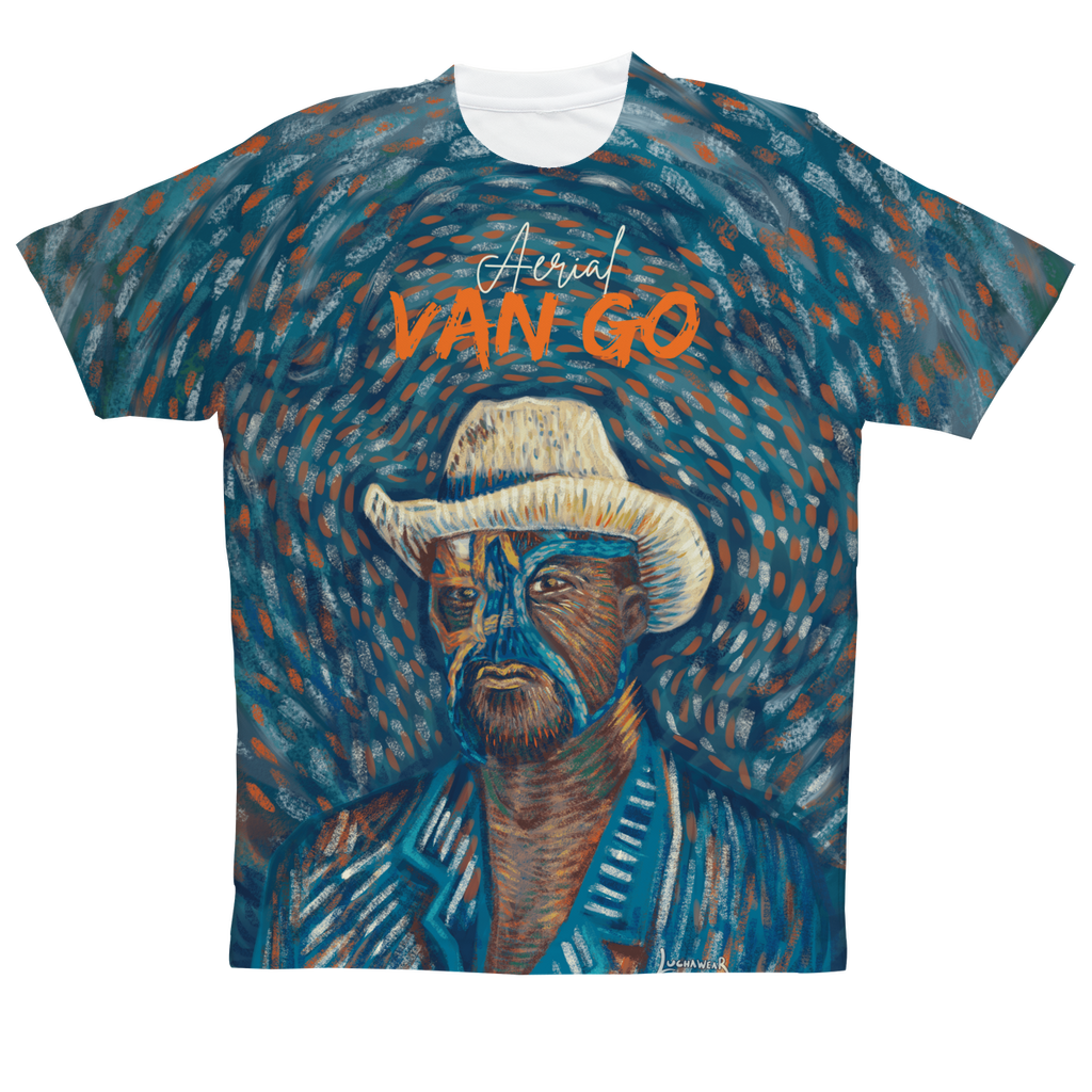 "Self Portrait" - Aerial Van Go (USA) Unisex Activewear Tee