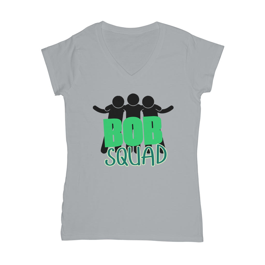 "Bob Squad" - Bobby Flaco -USA Women's Wear V-Neck T-Shirt