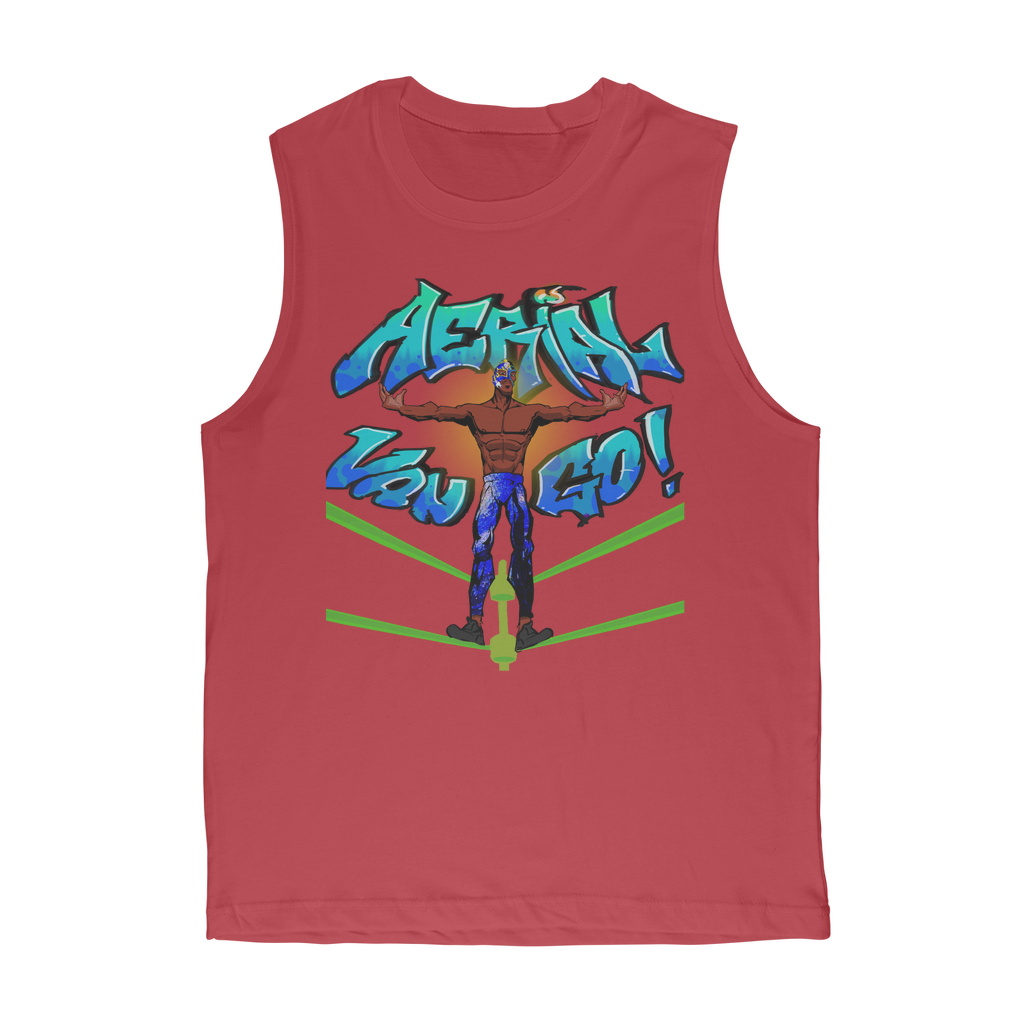 "Art Redeemer" - Aerial Van Go (USA) Premium Adult Muscle TankTop