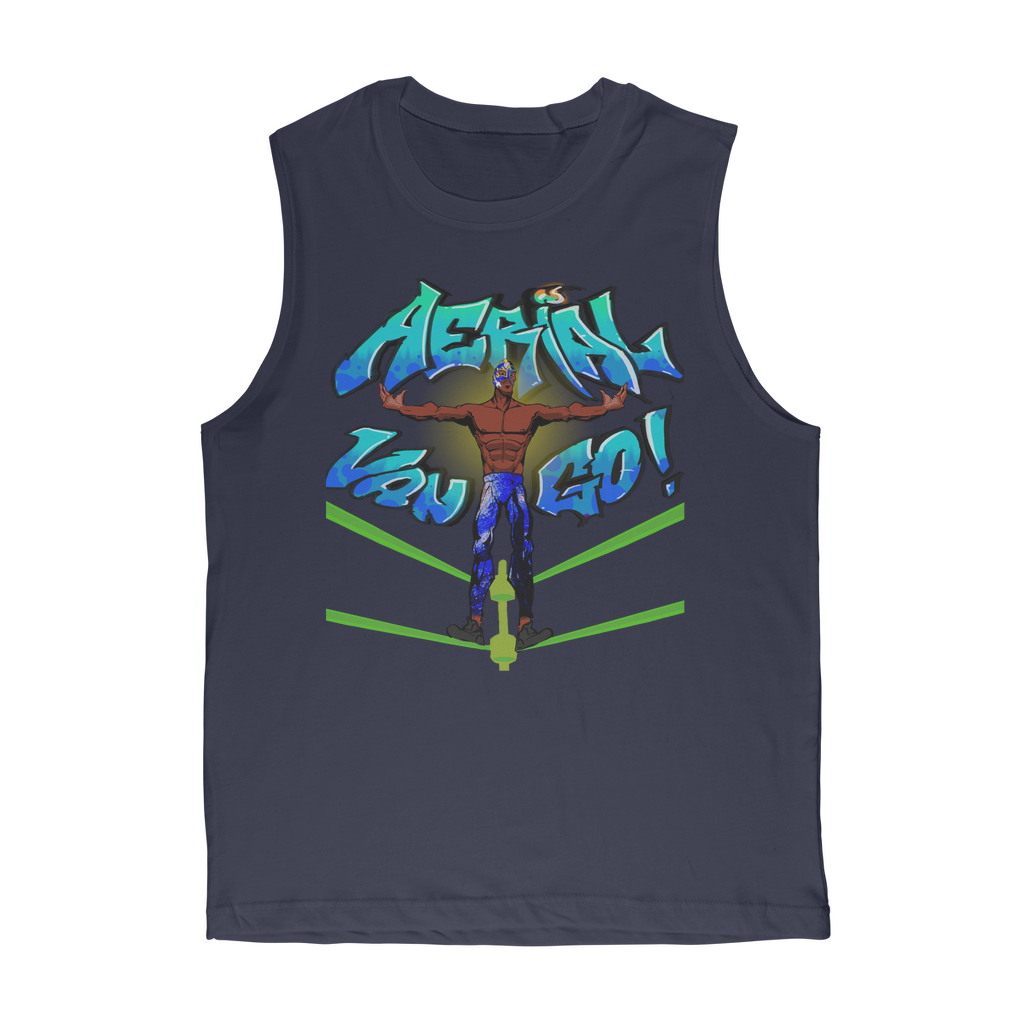 "Art Redeemer" - Aerial Van Go (USA) Premium Adult Muscle TankTop