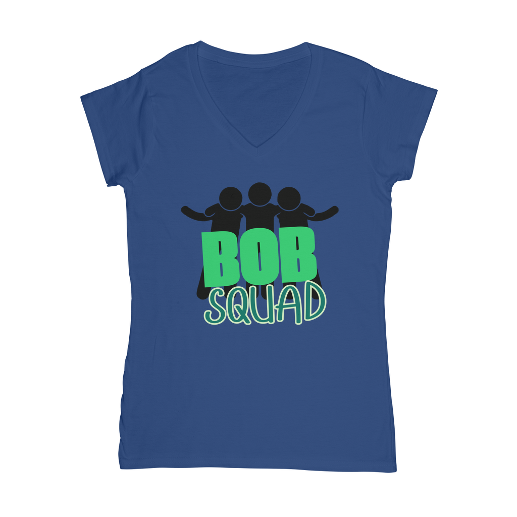"Bob Squad" - Bobby Flaco -USA Women's Wear V-Neck T-Shirt