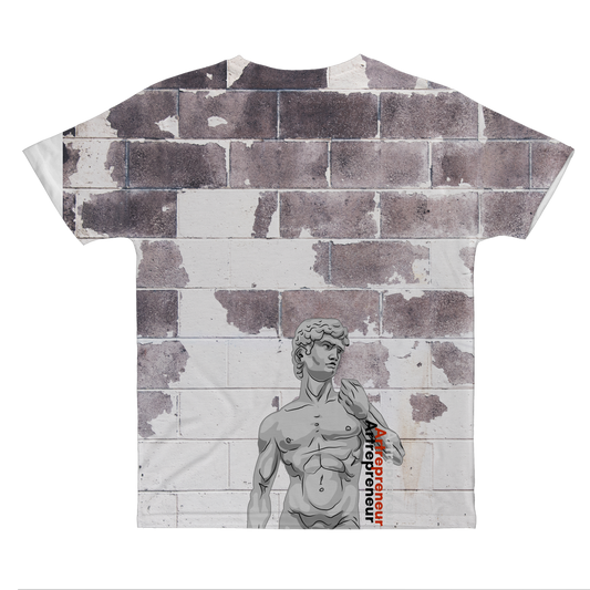 Aerial Van Go "Artrepreneur" (USA) Unisex Designer Tee