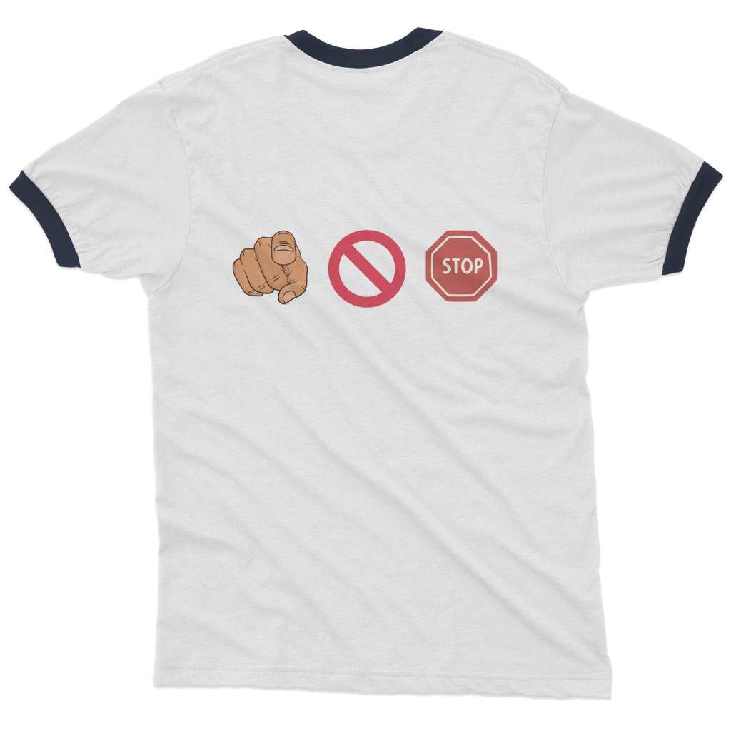 "You Can't Stop" Aerial Van Go - USA Ringer Tee
